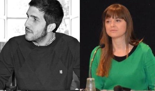 Sergi Pitarch i Elena Cívico.