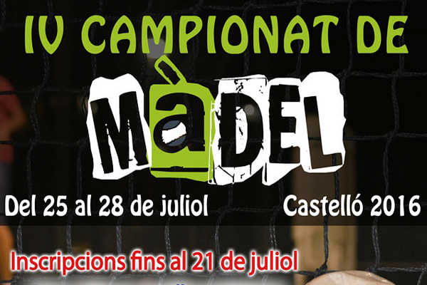 V Campionat de màdel Castelló.