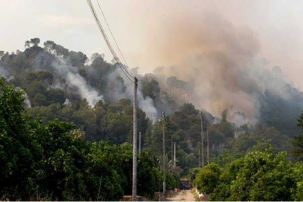 Incendi Carcaixent.