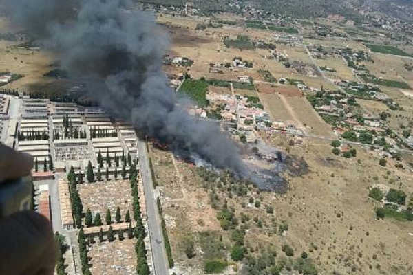 Incendi Castelló de la Plana.