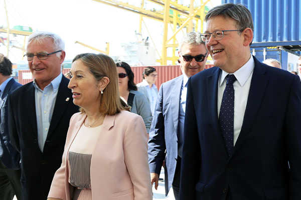 Joan Ribó, Ana Pastor i Ximo Puig.