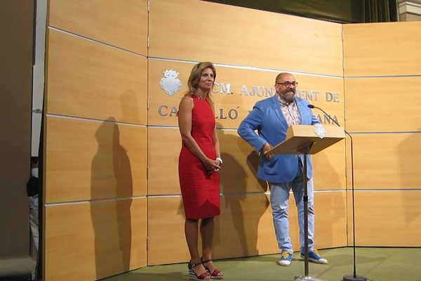 Amparo Marco i Enric Nomdedéu.