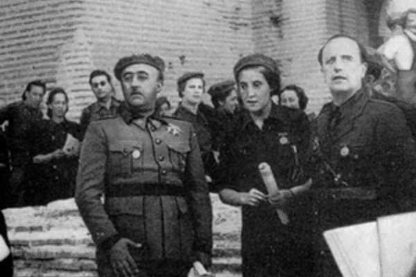 Franco i Pilar Primo de Rivera.