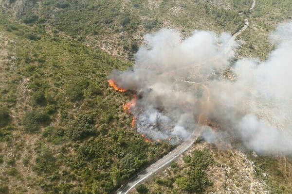 Incendi Forestal Parcent.