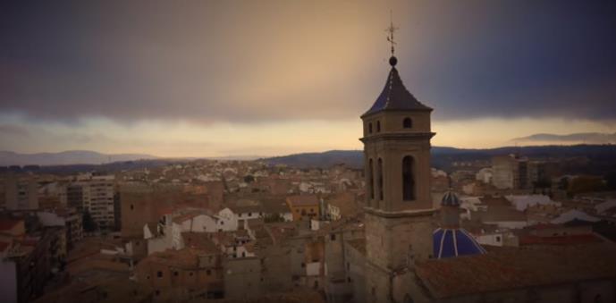 Vista de Requena.