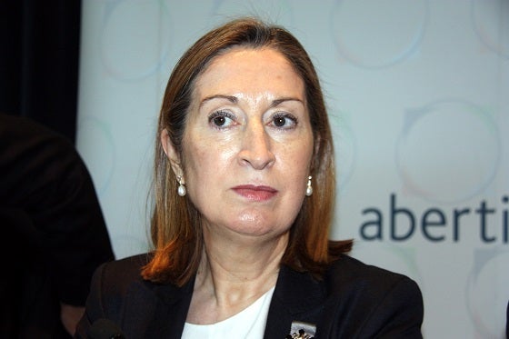 La ministra de Foment, Ana Pastor.