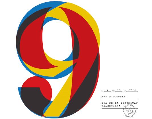 Cartell del 9 d'Octubre.