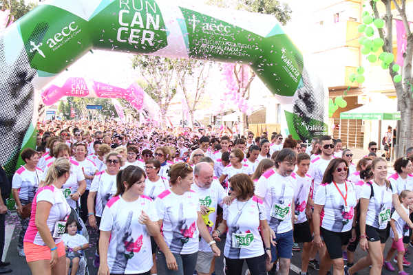 Carrera solidària contra el càncer.