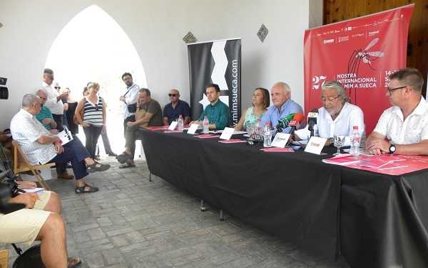 Un moment de l'acte de presentació del festival.