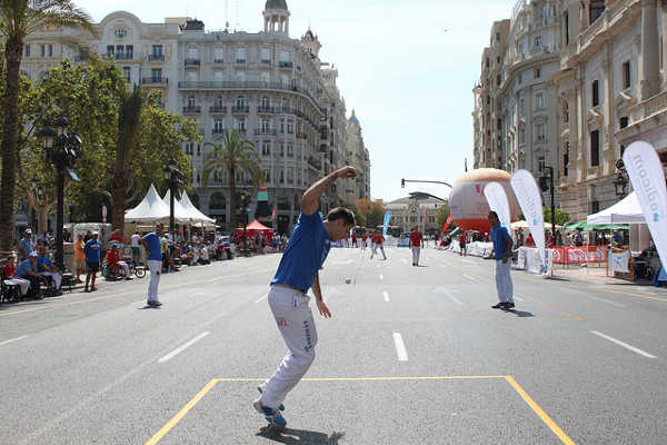 Àngel durant la partida.