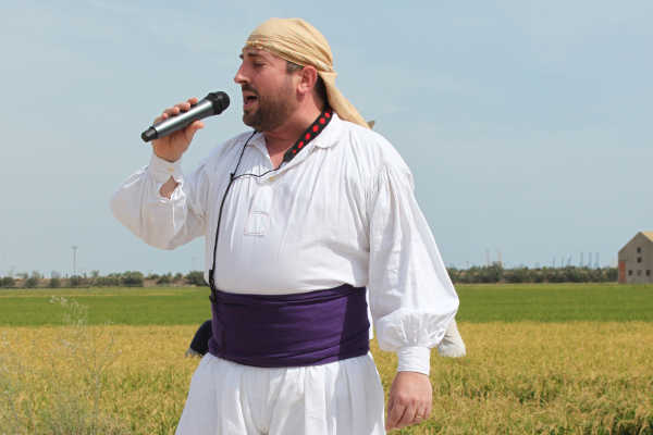 Toni Guzman a la Festa de la Sega.