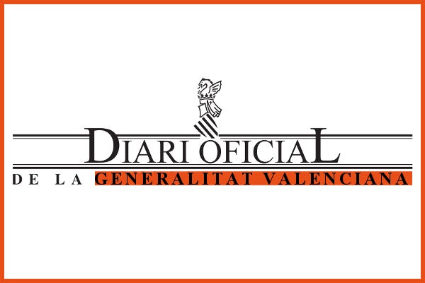 Recreació del DOGV.