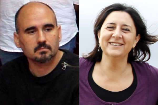 David Rodríguez i Rosa Pérez.