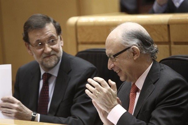 Rajoy i Montoro.