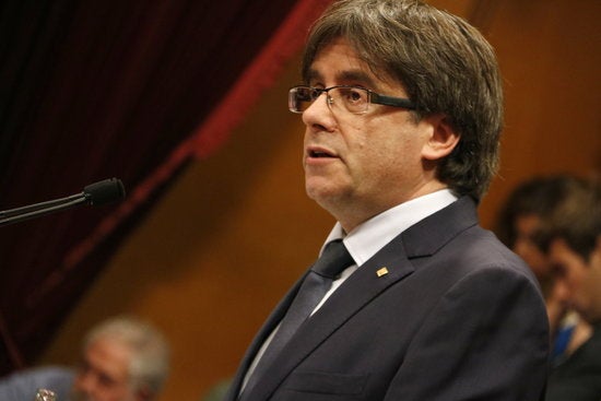 Carles Puigdemont.