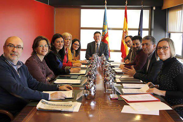 Un moment del Ple del Consell celebrat aquest divendres a Alacant.