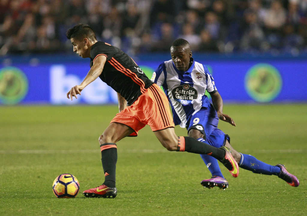 Cancelo en una acció del partit d'ahir.