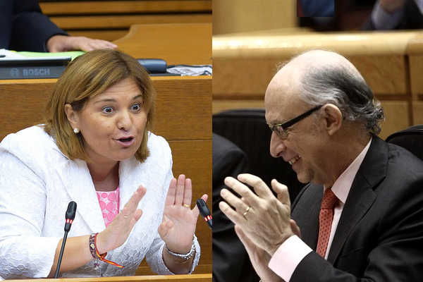 Isabel Bonig i Cristobal Montoro.