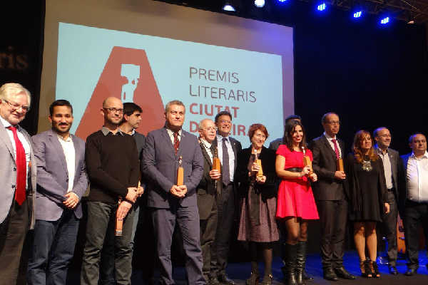 Guanyadors dels premis Ciutat d'Alzira 2015.