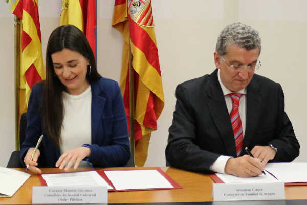 Carmen Montón i Sebastián Celaya.