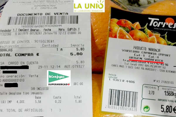 Taronges de Sud-àfrica.