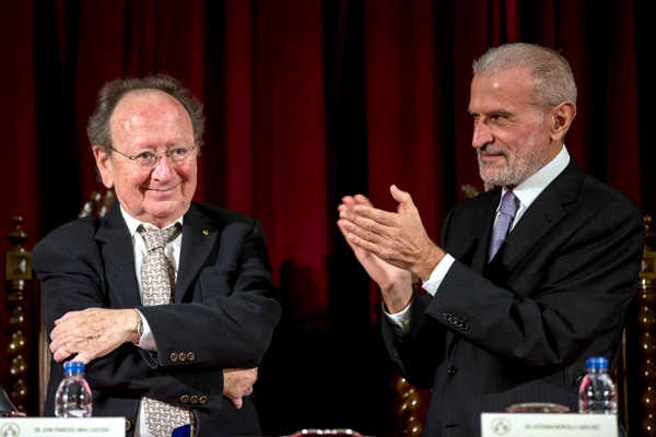 Joan Francesc Mira i Esteban Morcillo.