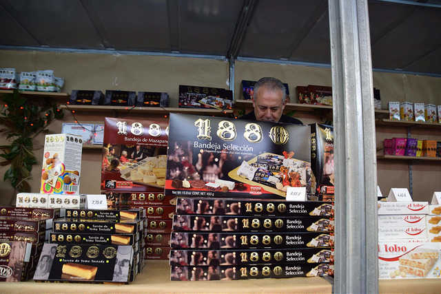 Imatge d'arxiu d'una de les parades de torró.