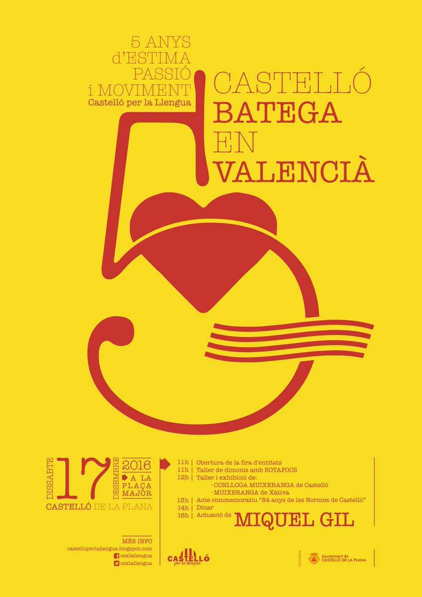 Cartell de la convocatòria.