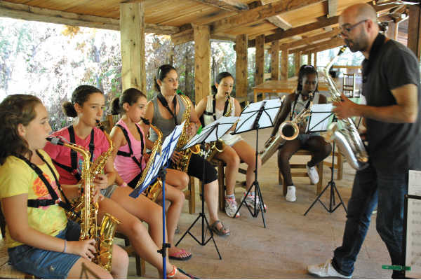 Escola de música d'estiu de la Unió Musical l’Horta de Sant Marcel·lí.