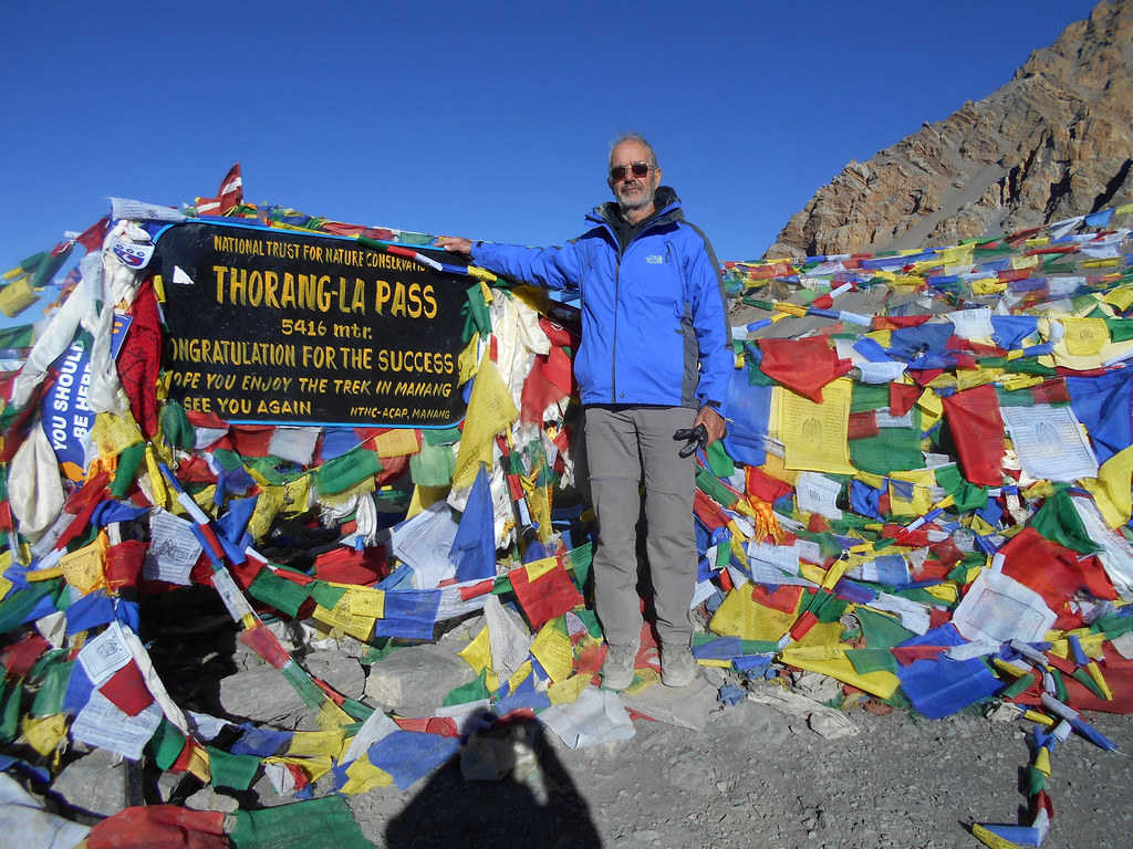 Ciriaco de la Fuente en la seua aventura a l'Annapurna.