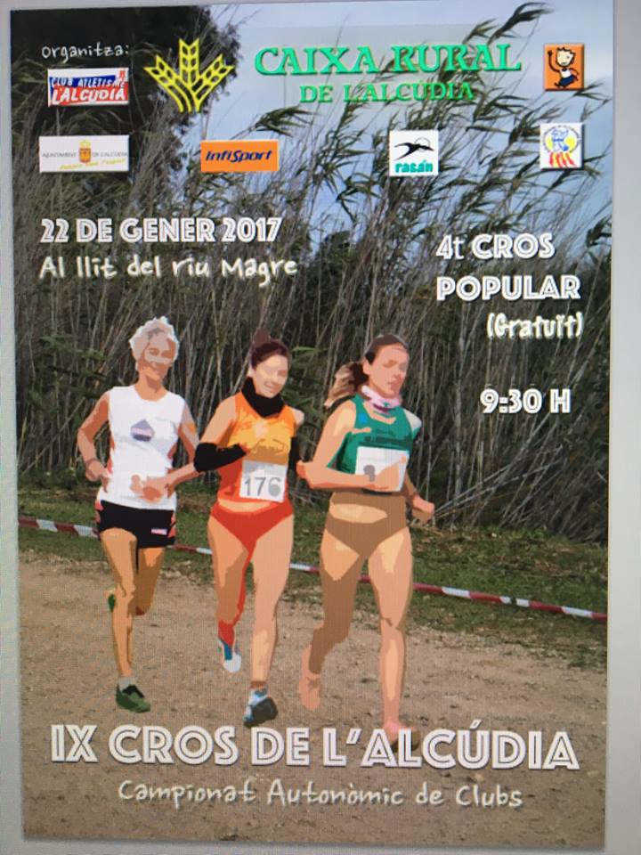 Cartell de la prova del diumenge.