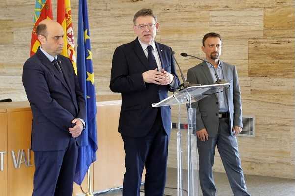 Ximo Puig, aquest dimecres a Alacant.