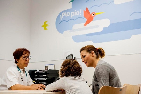 Consulta pediàtrica