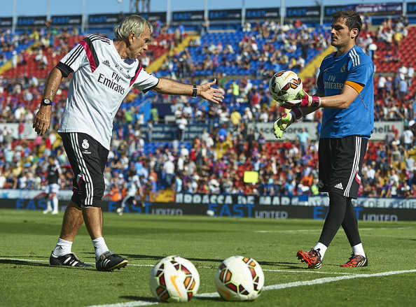 Casillas al Ciutat de València quan jugava al Reial Madrid.