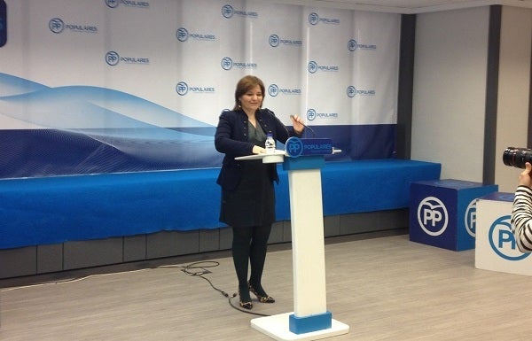 Bonig en la roda de premsa d'aquest dimarts a València.