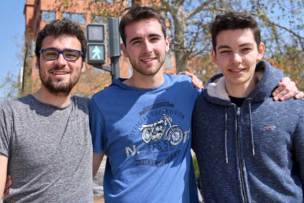Jorge Fabregat, Joaquín Montesinos i Javier Ferrando.