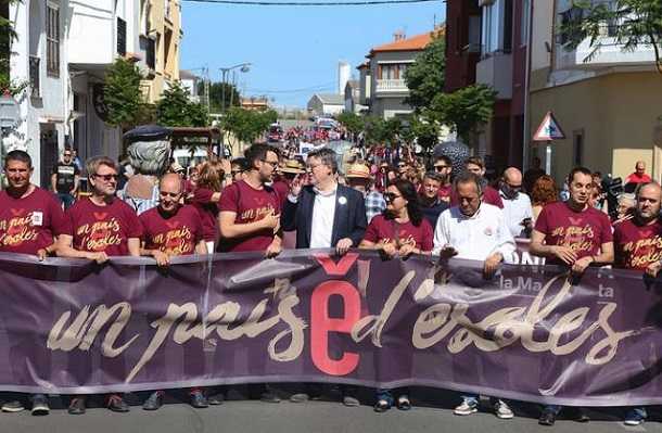 Imatge d'arxiu de la Trobada de la Marina Alta del 2016 celebrada a Ondara.