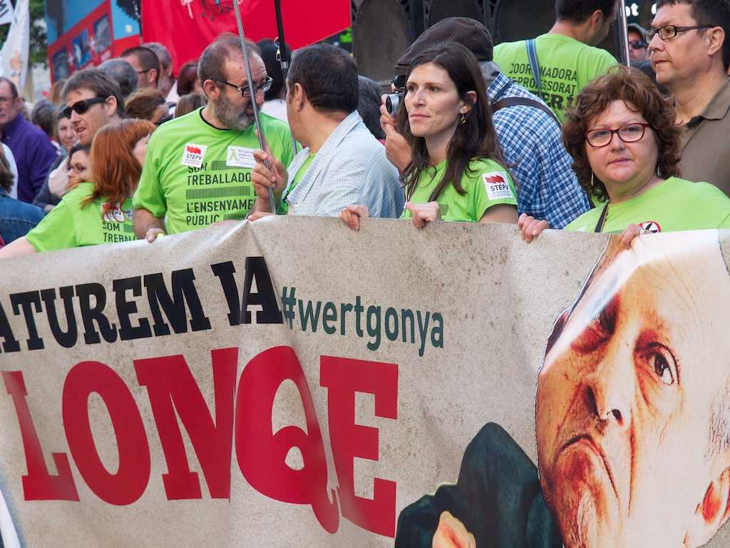 Manifestació STEPV