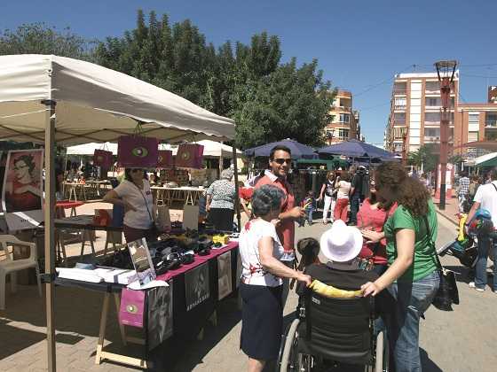 Imatge de la Fira aquesta vesprada, abans de la seua inauguració.