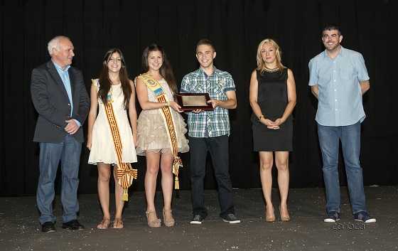 Lliurament al millor esportista.