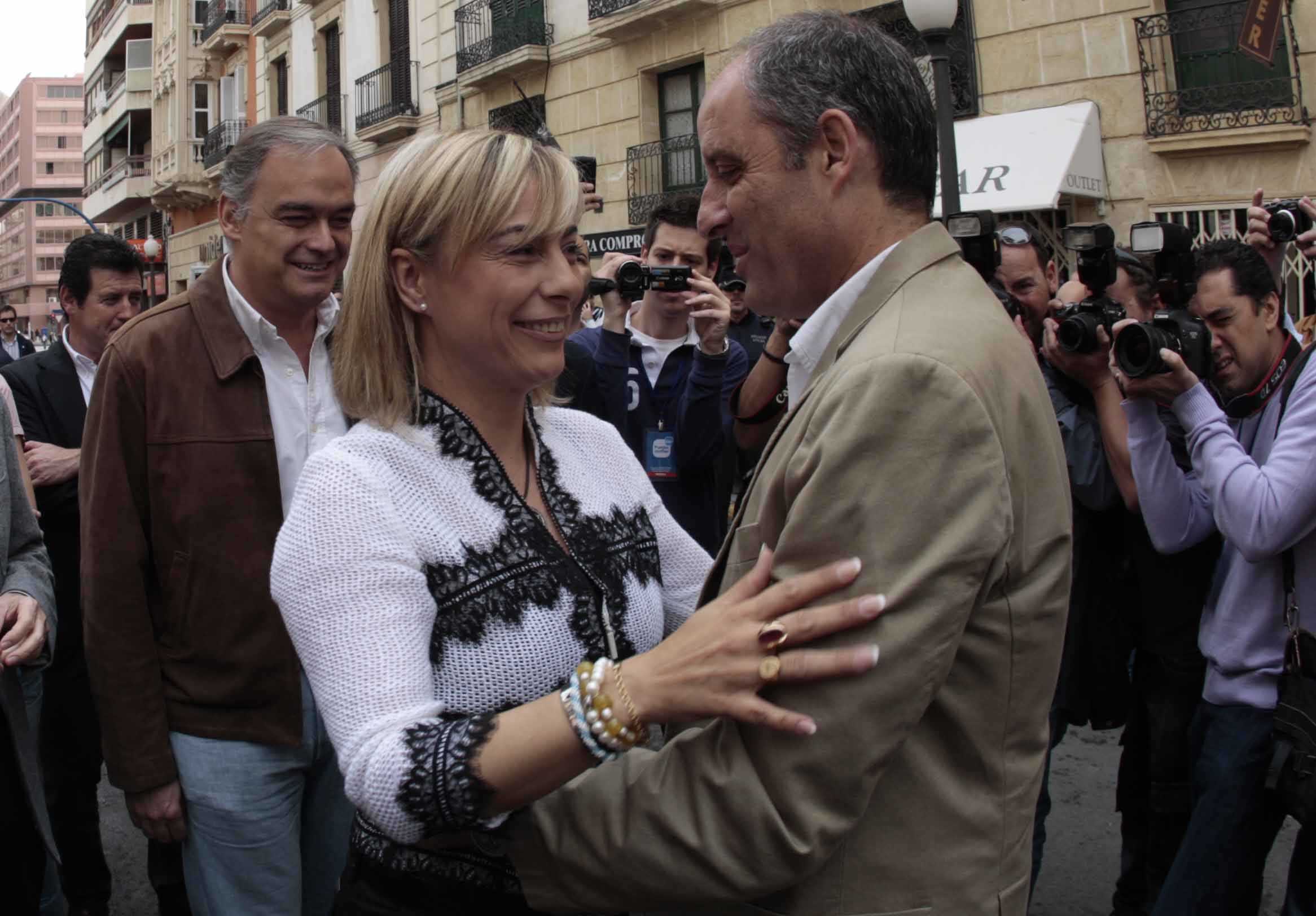 Sonia Castedo amb l'expresident valencià Alberto Fabra