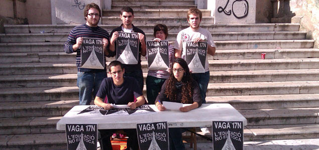 l’Educació no es toca - Vaga 17N