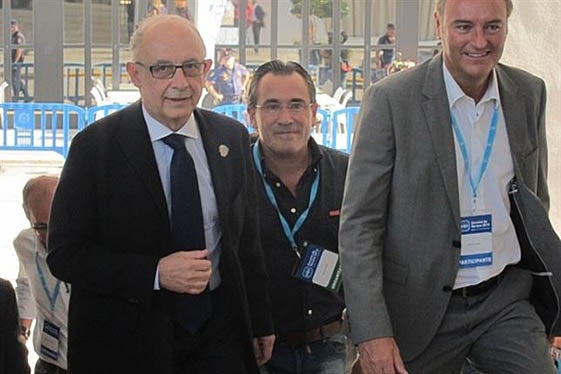 Cristóbal Montoro i Alberto Fabra.