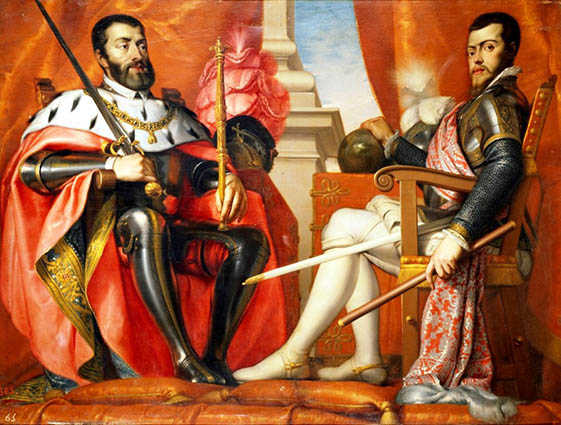 Carlos V i Felipe II.