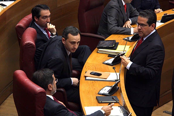 El portaveu del PP a les Corts, Jorge Bellver.