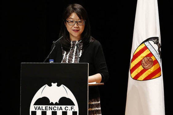 La nova presidenta del València CF, Lay Hoo Chan.