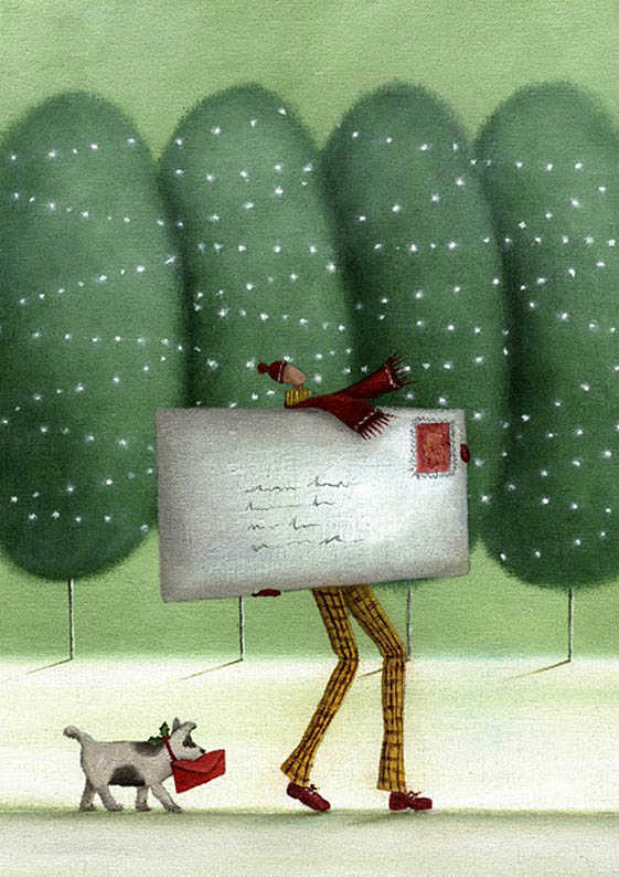 Cadascú porta la seua carta als Reis Mags (il. Mandy Pritty).