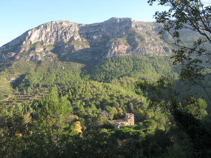 Vista des de la senda Pas del Pobre.