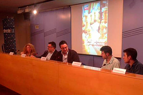 Presentació al Museu d’Història de Catalunya a Barcelona.