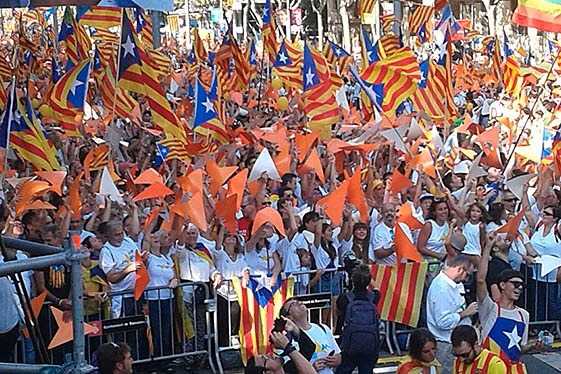 Un moment de la Via Lliure.